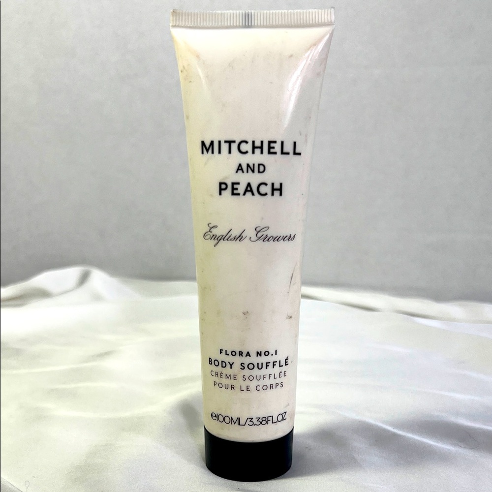 Flora No.1 Body Soufflé - Cream Mitchell And Peach English Flowers‎ 3.38 Fl Oz